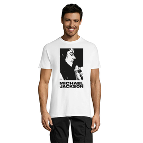 Tricou bărbați Michael Jackson Face alb 5XS