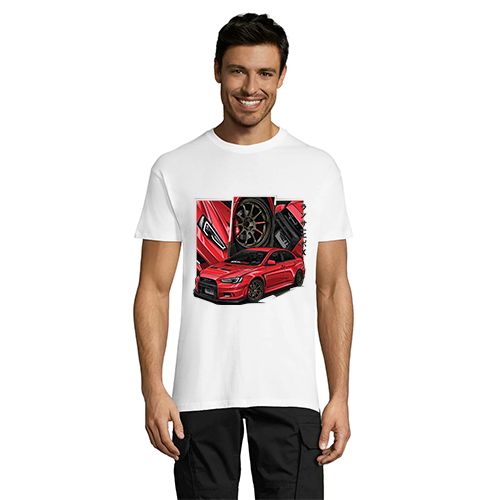 Tricou bărbati Mitsubishi Lancer EVO negru 2XS