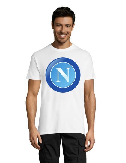 Tricou bărbătesc Naples alb 2XS