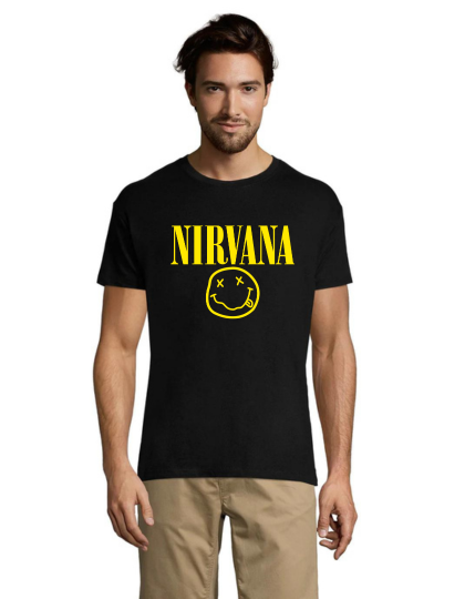 Tricou barbatesc Nirvana 2 negru 2XL