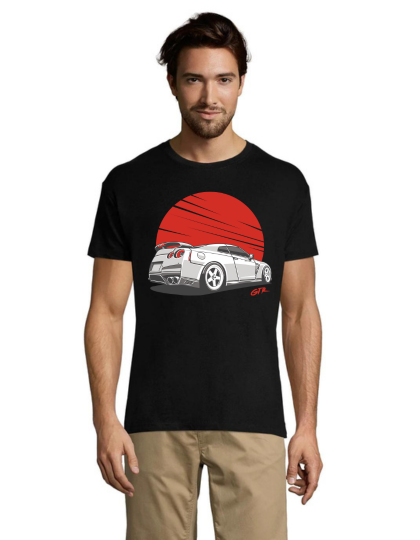 Tricou bărbati Nissan GTR R33 negru 2XL