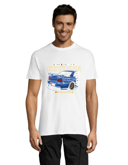 Tricou bărbati Nissan GTR R34 SKYLINE negru 2XL