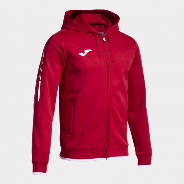 OLIMPIADA ZIP-UP HOODIE RED 2XL