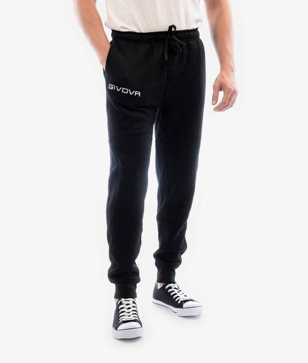 PANTA REVOLUTION FELPA pantaloni de trening negru L