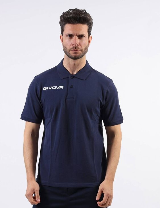 POLO COTONE PIQUET SUMMER cămaşă polo albastru 3XL