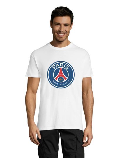 Tricou bărbătesc PSG alb 3XL