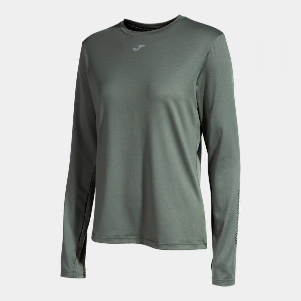 R-NATURE LONG SLEEVE T-SHIRT verde S08