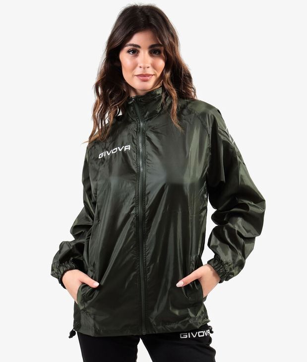 RAIN BASICO sacou verde militar 2XL