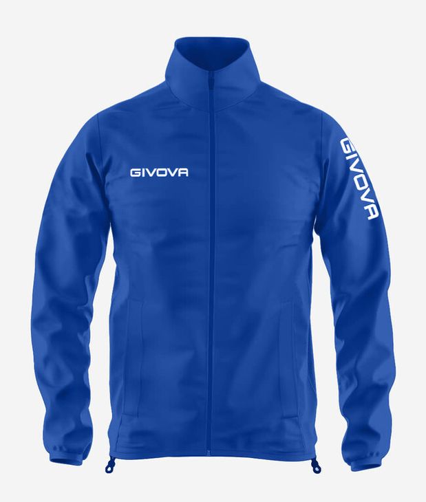 RAIN JACKET WIND sacou albastru azur/alb 3XL