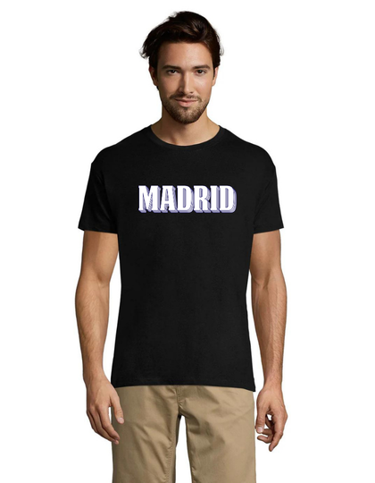 Real Madrid 6 tricou negru pentru bărbati L