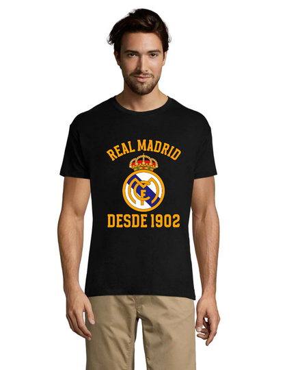 Real Madrid 9 tricou negru pentru bărbati L