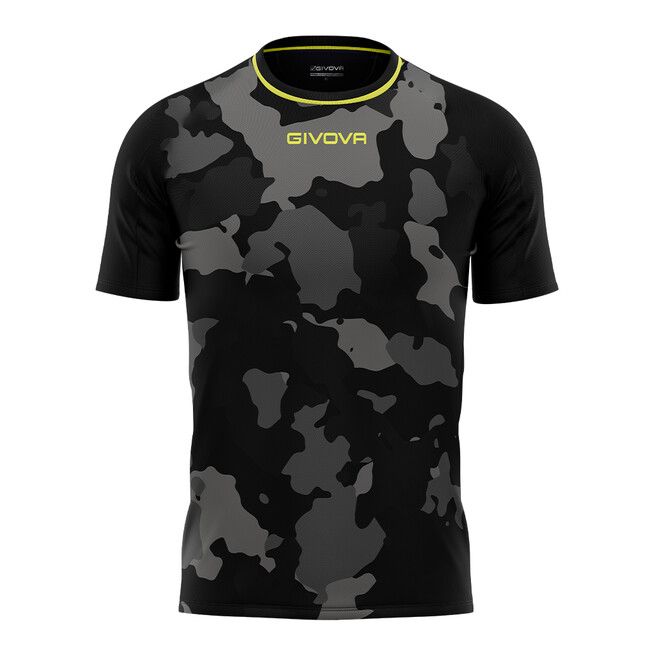 SHIRT ARMY INTERLOCK tricou negru/gri L