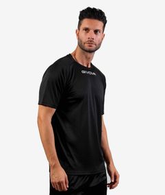 SHIRT CAPO INTERLOCK tricou negru S