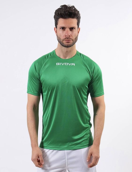 SHIRT CAPO INTERLOCK tricou verde 2XL