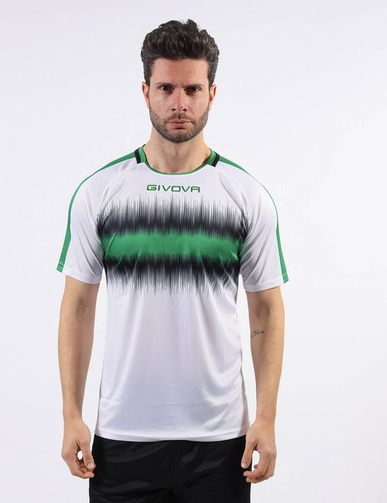 SHIRT RADIO tricou verde/negru L