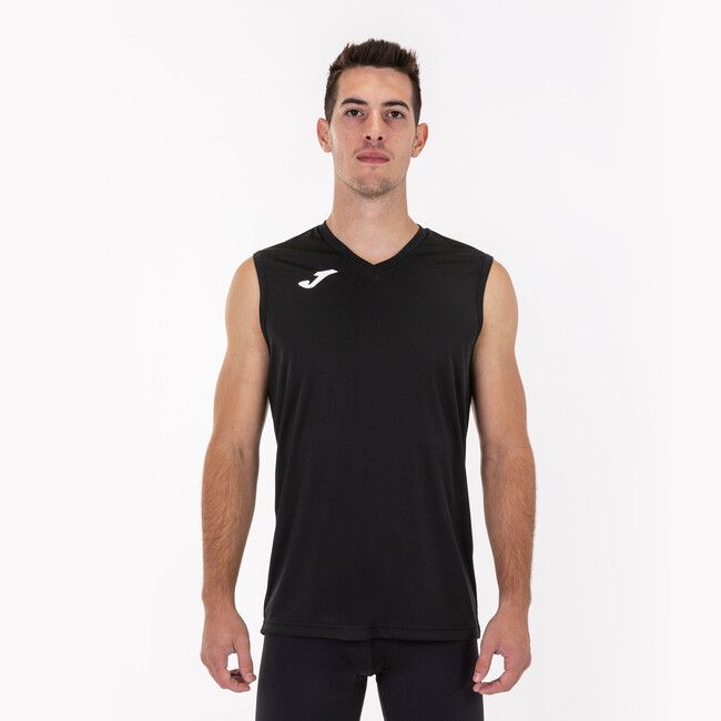 SLEEVELESS BASIC T-SHIRT COMBI maiou sport negru XL