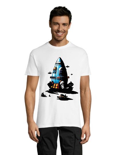 Tricou bărbati Space Invasion negru XS