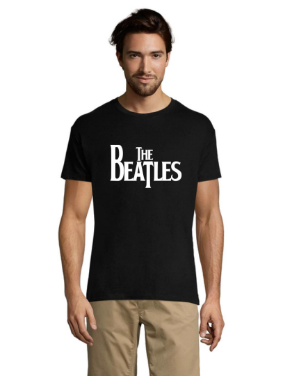 Tricou bărbătesc The Beatles negru 2XL