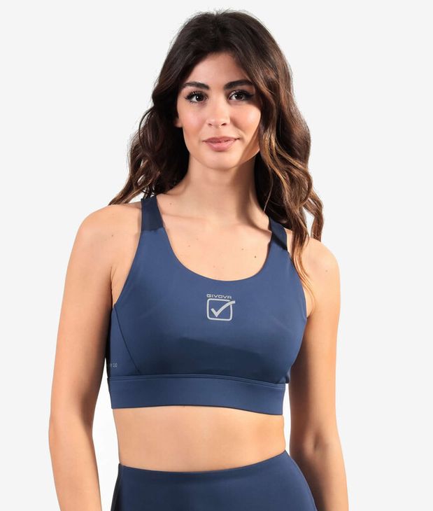 TOP BASIC maiou sport albastru S