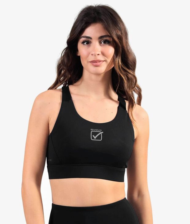 TOP BASIC maiou sport negru L