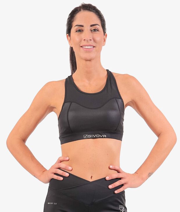 TOP ECO tricou negru L