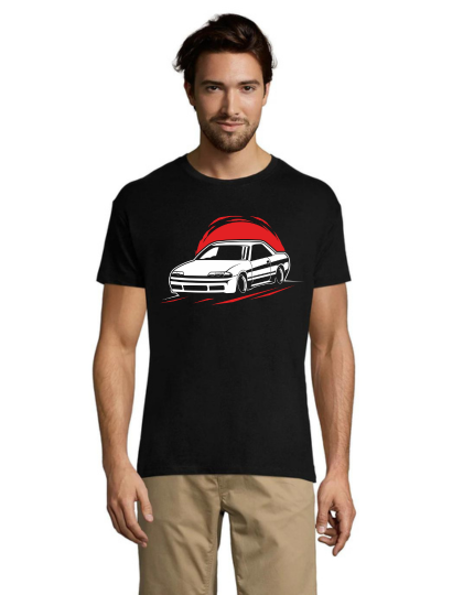 Tricou bărbati Toyota Supra RED Sun negru 2XL